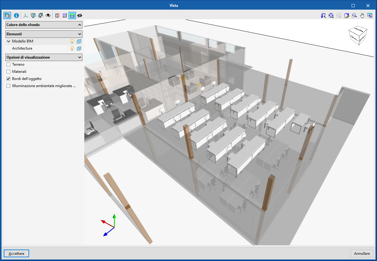 Open BIM Office Furniture